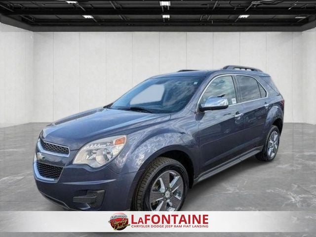 2014 Chevrolet Equinox 1LT in Atlantis Blue Metallic — front three-quarter view