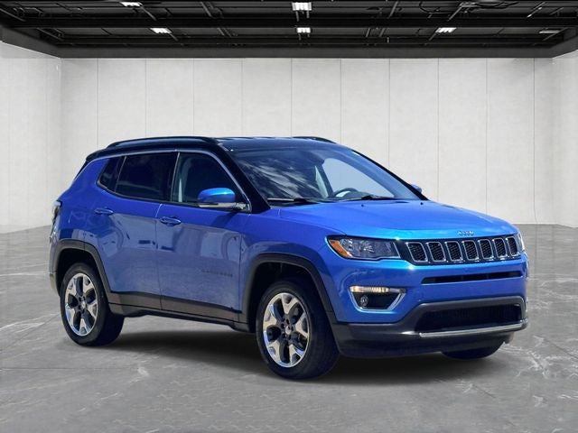 2020 Jeep Compass — rear three-quarter view