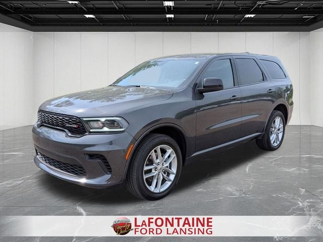 2026 Dodge Durango GT in Gray — front three-quarter view