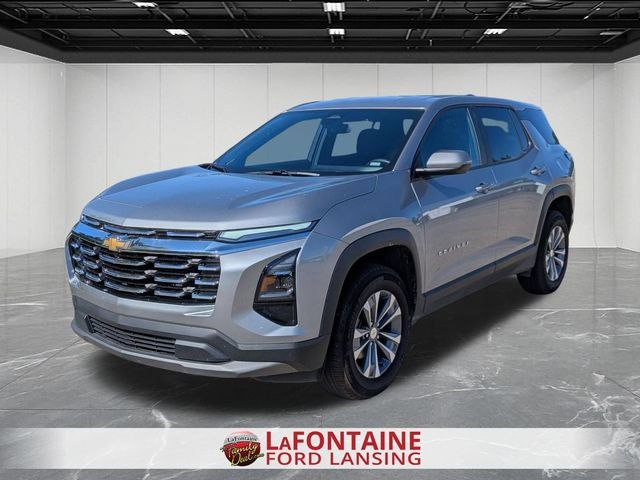 2026 Chevrolet Equinox LT in Sterling Gray Metallic — front three-quarter view