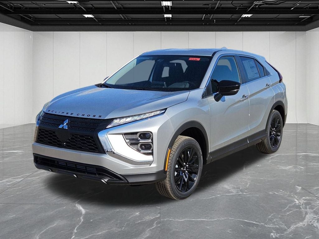 2026 Mitsubishi Eclipse Cross LE in Alloy Silver Metallic — front three-quarter view