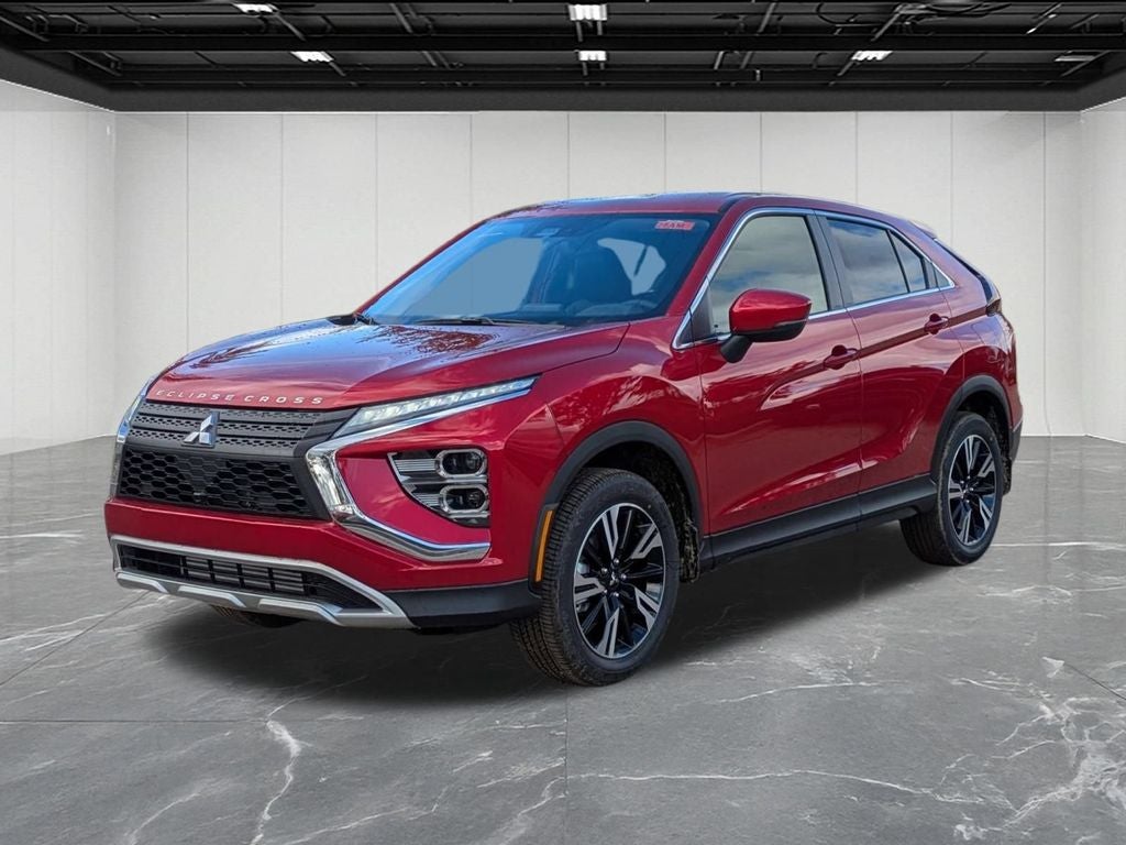 2026 Mitsubishi Eclipse Cross SE in Red Diamond — front three-quarter view