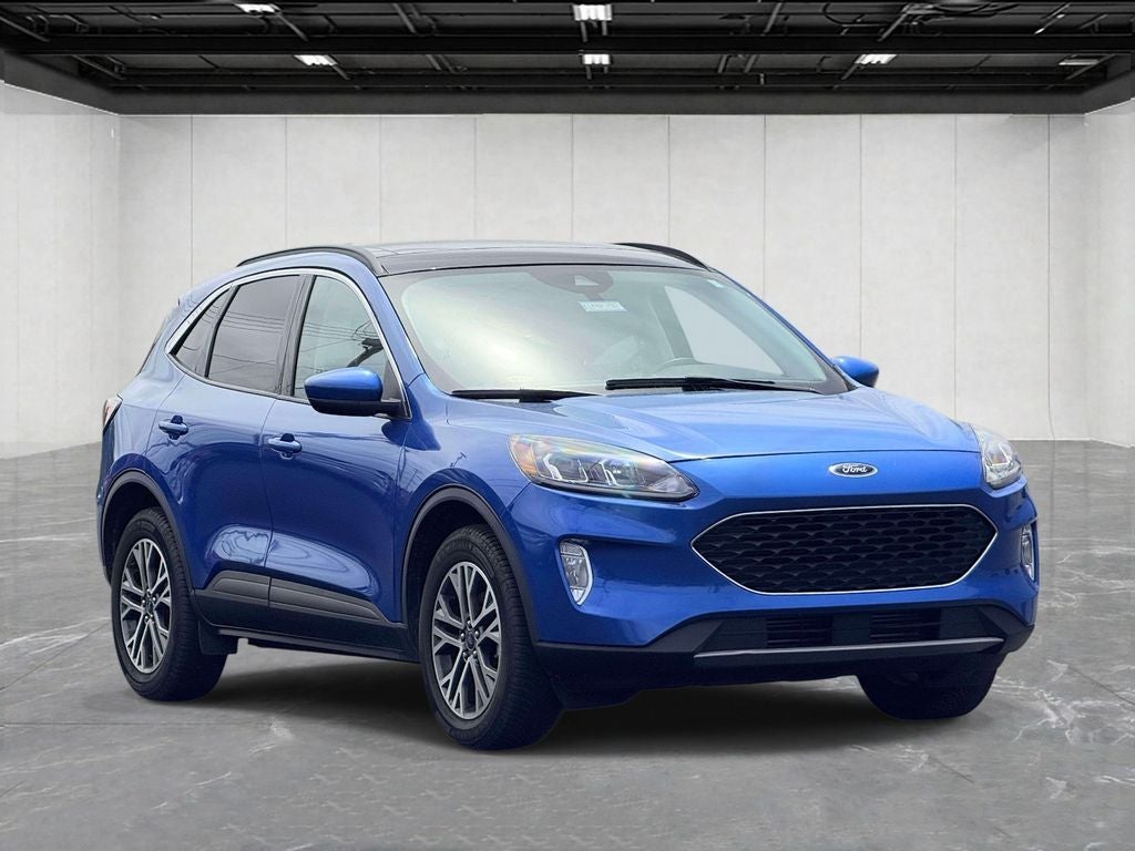 2021 Ford Escape — rear three-quarter view