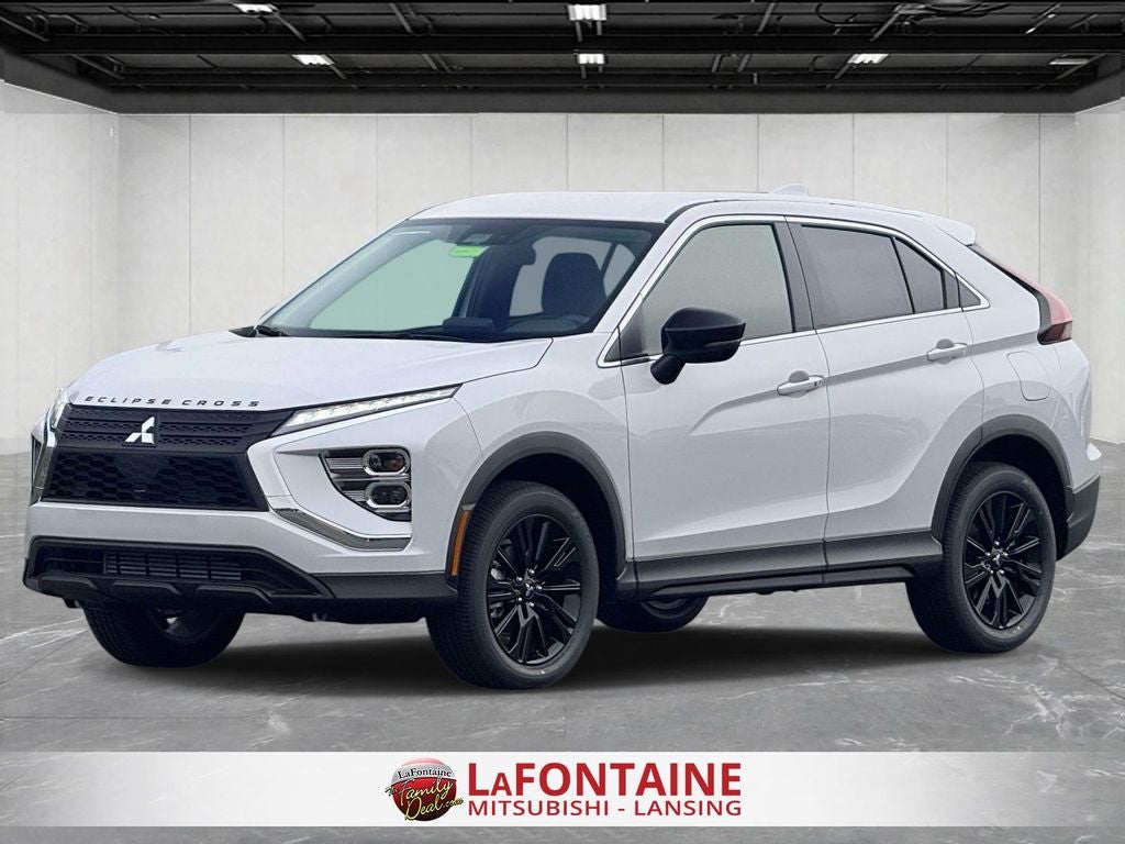 2026 Mitsubishi Eclipse Cross Ralliart in Diamond White — front three-quarter view