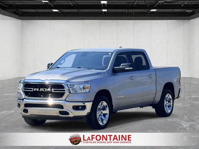 2020 RAM 1500 Big Horn/Lone Star in Billet Silver Metallic — front three-quarter view