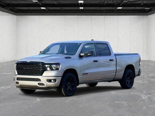 2024 RAM 1500 Big Horn/Lone Star in Billet Silver Metallic — front three-quarter view