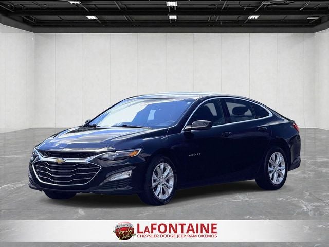 2023 Chevrolet Malibu LT 1LT in Black Metallic — front three-quarter view